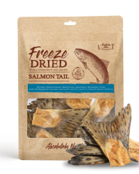 Absolute Bites Freeze Dried Salmon Tail 天然凍乾鲑魚尾 40g (狗狗食用)