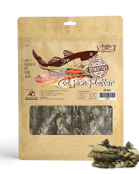 Absolute Bites 原塊風乾銀鱈魚皮 120g (狗狗食用)