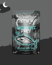 Pramy 午夜饗宴 主食餐包 鮮嫩雞肉+高級白肉吞拿魚(濃湯) 80g (一盒12包)