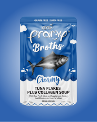 Pramy 營養湯包系列 – 吞拿魚忌廉濃湯+膠原蛋白(貓用) 40g