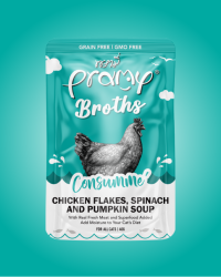 Pramy 營養湯包系列 – 吞拿魚清湯+菠菜南瓜+膠原蛋白(貓用) 40g