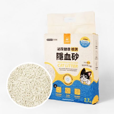 (原箱優惠6包)汪喵星球 泌尿健康檢測隱血砂(條型豆腐砂) 7Lx6