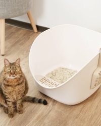 汪喵星球 專利小白鯨砂盆(49.5 x 41.5 x 35 cm) (可選顏色)