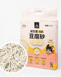 汪喵星球 益生菌消臭豆腐砂 – 原味(條型) 7L(2.7kg)