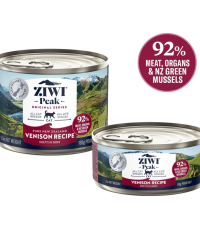 (原箱優惠)Ziwi Peak巔峰 Venison Canned Cat Food 鹿肉貓用主食罐 85g/185g