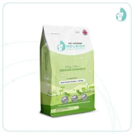 Pet Universe Nourish 活力 貓糧 - 室內貓配方/鮮雞肉+火雞 1 kg