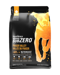 Nutrience SUBZERO 無穀物狗乾糧 – 凍乾鮮雞肉及雞、火雞、海魚