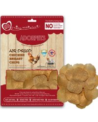 Adorable Adorpets Chicken Breast Chips 天然無穀物風乾 上等雞胸片 45g