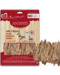 Adorable Adorpets Duck Breast Jerky 天然無穀物風乾 精選鴨胸塊 95g