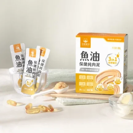 汪喵星球 魚油保健純肉泥