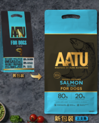 AATU Salmon Dry Dog Food 無穀物野生三文魚成犬糧 (新舊包裝隨機出貨)