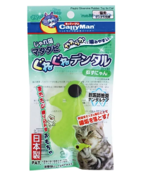 CattyMan 木天蓼耐咬潔牙貓玩具 – 老鼠造型 (84498)