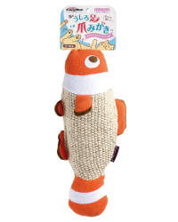 CattyMan 黃蔴貓抓玩具 – 小丑魚 (84561)