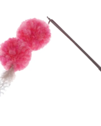 Cattyman 羊毛球魚杆逗貓棒 (84385)