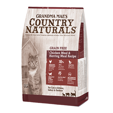 Country Naturals Grain Free Chicken Meal & Herring Meal Recipe for Cats & Kittens 無殼物雞肉鯡魚防敏配方全貓糧