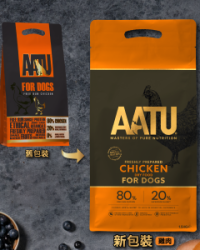 AATU Free-Run Chicken Dry Dog Food 無穀物走地雞肉成犬糧 (新舊包裝隨機出貨)
