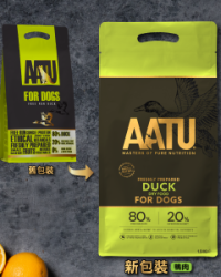 AATU Free-Run Duck Dry Dog Food 無穀物走地鴨肉成犬糧 (新舊包裝隨機出貨)