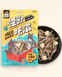 怪獸部落  – 怪獸咔滋 凍乾干貝小魚乾(犬貓適用) 25g