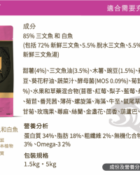 AATU Salmon for Puppy Dry Dog Food 無穀物三文魚幼犬配方狗糧 (新舊包裝隨機出貨)