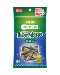 LION獅王 PETKISS 潔齒沙甸魚貓小食 12g_1