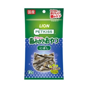 LION獅王 PETKISS 潔齒沙甸魚貓小食 12g