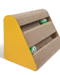 Lemmikki 三角形帶鈴鐺貓抓板