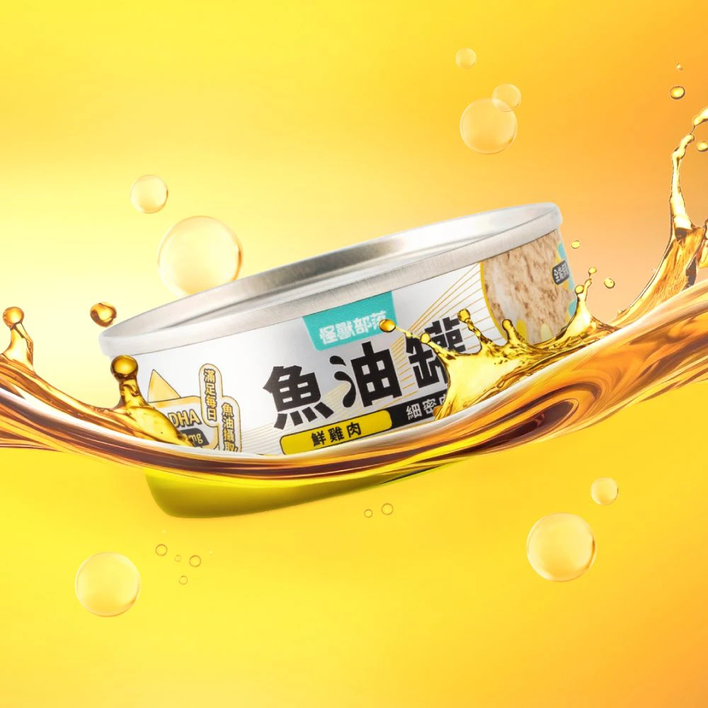 (原箱優惠)怪獸部落 貓用德國頂級魚油主食罐 82g (可選味道)2