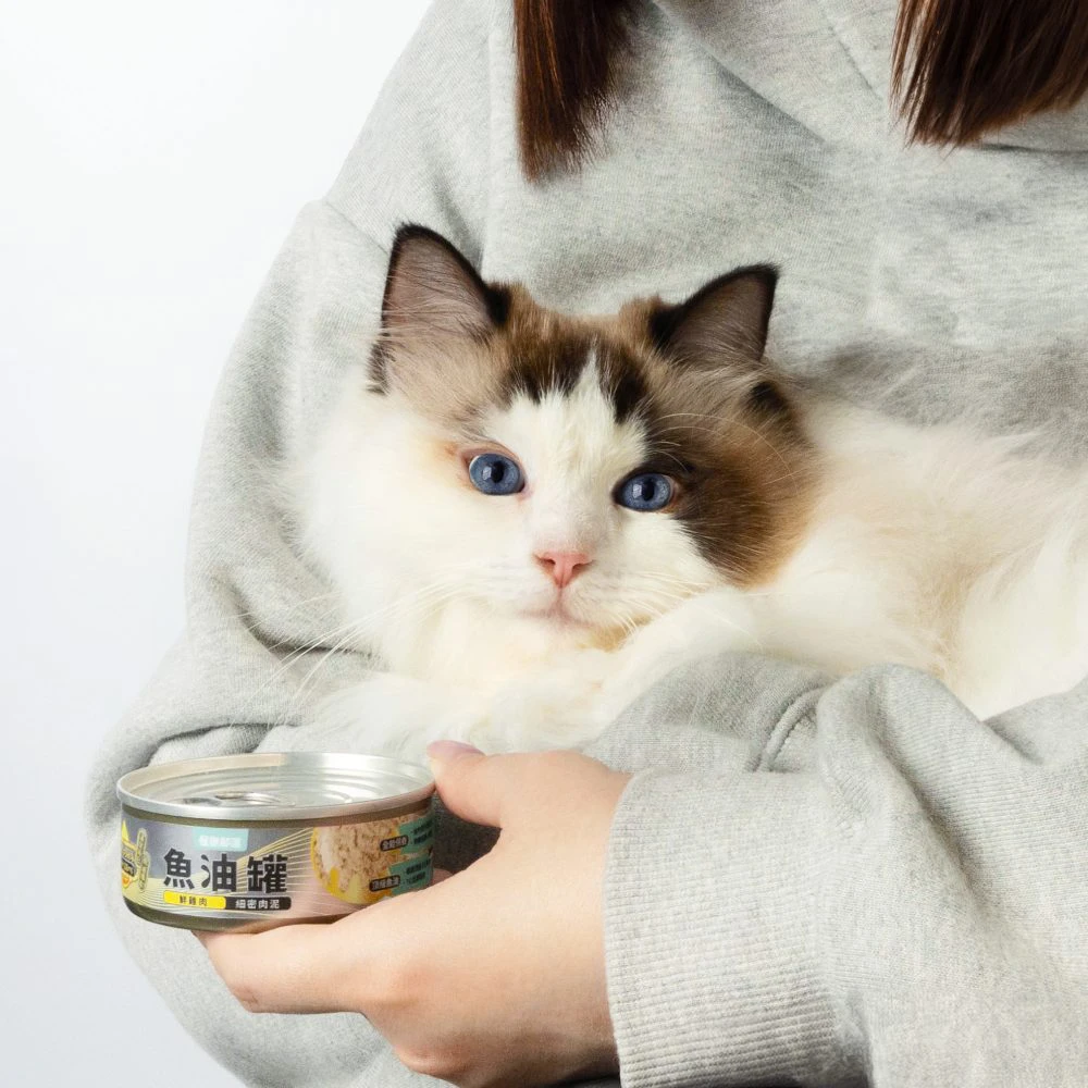 (原箱優惠)怪獸部落 貓用德國頂級魚油主食罐 82g (可選味道)5