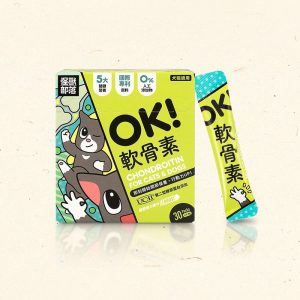 怪獸部落 – OK！軟骨素 (貓犬用) (1.5gx30包獨立包裝)