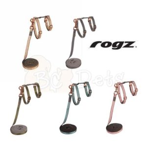 ROGZ UrbanCat Control Harness and Lead 貓胸帶拖帶套裝 (S) (可選顏色)