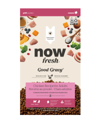 NOW FRESH!™ Good Gravy adult cat chicken 香濃火雞骨湯外層成貓乾糧 – 雞肉配方 (無穀物)
