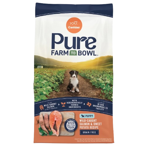 Canidae Pure Goodness Puppy Salmon & Sweet Potato Grain-Free Puppy Formula (Salmon & Sweet Potato) 22lbs