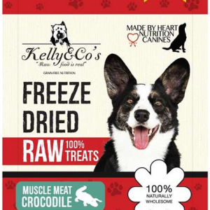 Kelly & Co’s Freeze Dried 凍乾狗小食 鱷魚肉 40g