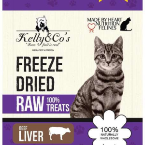 Kelly & Co’s Freeze Dried 凍乾貓小食 牛肝 40g