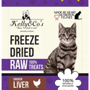 Kelly & Co’s Freeze Dried 凍乾貓小食 雞肝 40g