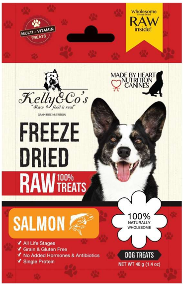 Kelly Freeze Dried 凍乾狗小食 三文魚 40g