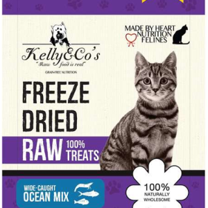 Kelly & Co’s Freeze Dried 凍乾貓小食 海洋雜錦 40g
