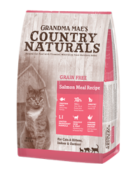 Country Naturals Grain Free Salmon Meal Recipe for Cats & Kittens 無穀物三文魚護心配方全貓糧