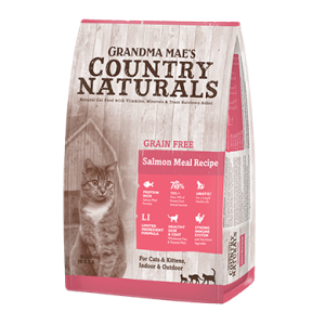 Country Naturals Grain Free Salmon Meal Recipe for Cats & Kittens 無穀物三文魚護心配方全貓糧