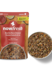 NOW FRESH!™ All Dog Beef & Rice Dinner 全年齡狗 牛肉及糙米濕包 2.8oz