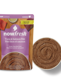 (原箱優惠24包)NOW FRESH!™ Senior Cat Tuna & Salmon Pate 老貓 吞拿魚及三文魚肉醬包 2.8oz x24