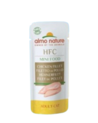 (5月限時優惠)滿$600送 Almo Nature HFC Mini Food 雞柳片 3g 2包! (原價:$10) (此優惠可與其他會員優惠使用)