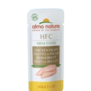 (6月限時優惠)滿$600送 Almo Nature HFC Mini Food 雞柳片 3g 2包! (原價:$10) (此優惠可與其他會員優惠使用)