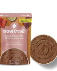 (原箱優惠24包)NOW FRESH!™ All Cat Tuna & Salmon Pate 全年齡貓 吞拿魚及三文魚肉醬包 2.8oz x24