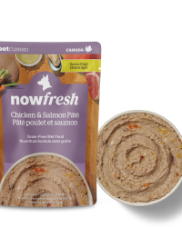 (原箱優惠24包)NOW FRESH!™ Senior Dog Chicken & Salmon Pate 老犬 雞肉及三文魚肉醬包 2.8oz x24