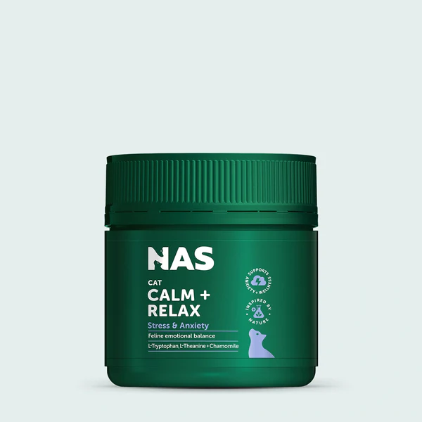 Natural Animal Solutions (NAS) Calm & Relax 情緒舒緩保健粉(貓用) 80g