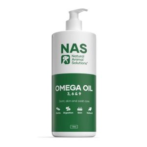Natural Animal Solutions (NAS) Omega 3, 6 & 9 Oil for Dogs & Horses 奧米加3，6&9油(狗/馬適用) 1L