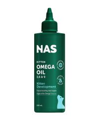 Natural Animal Solutions (NAS) Omega Oil 奧米魚油 - 幼貓成長發育 200ml