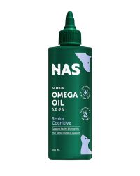 Natural Animal Solutions (NAS) Omega Oil 奧米魚油 - 高齡貓犬心腦健康 200ml