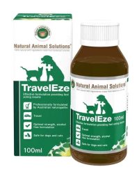 Natural Animal Solutions (NAS) TravelEze For Dogs & Cats 寵物防暈浪滴劑(貓狗用) (可選份量)